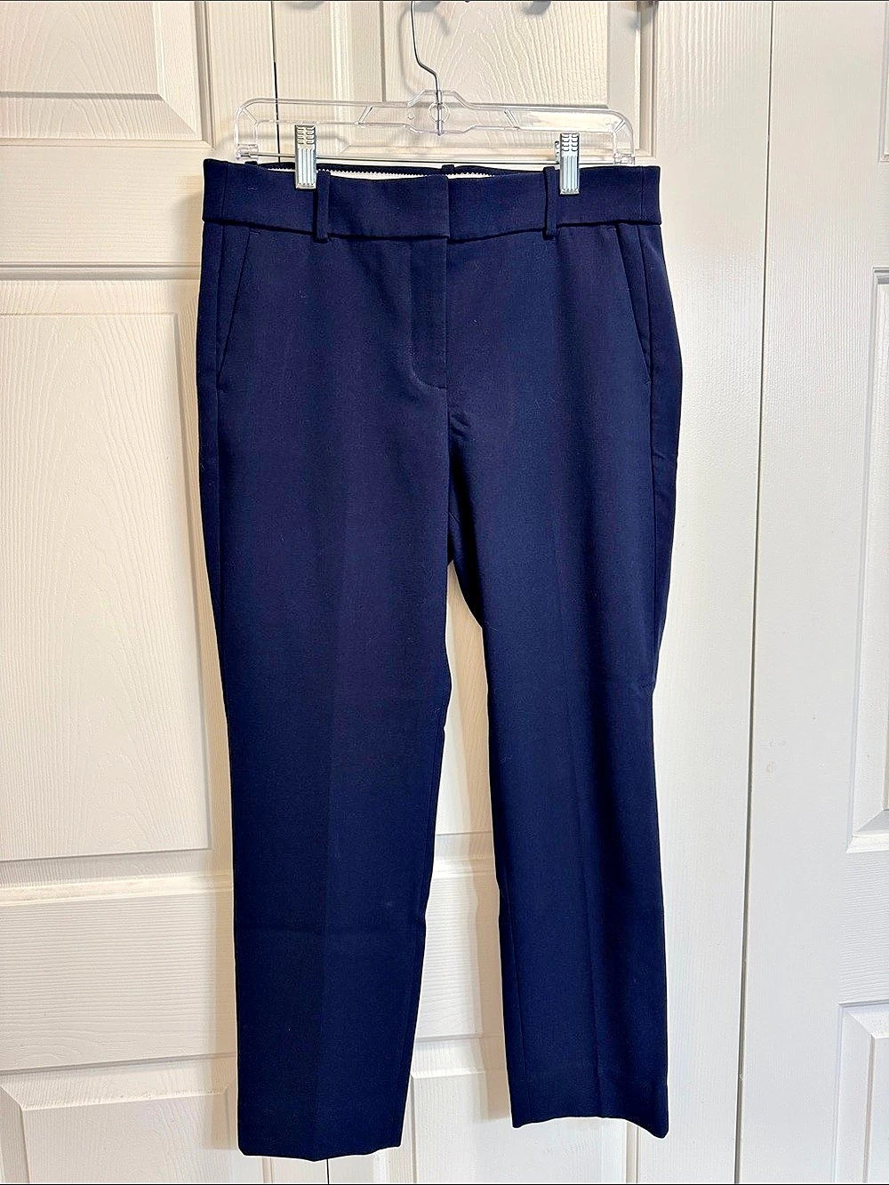 J.Crew Cameron Women's Trousers Navy Size 10